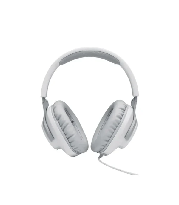 White JBL Quantum 100 Wired Gaming Wired